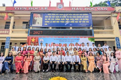 Trường THPT Gia Viễn C trong ngày vui tựu trường